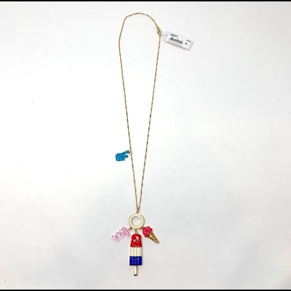 Celebrate Summer Jewelry - 4/$25 Ice Cream, Love & Peace Charm Necklace New